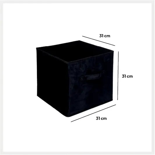 Cutie de depozitare 5five Mix & Modul, Catifea, 31x31 cm