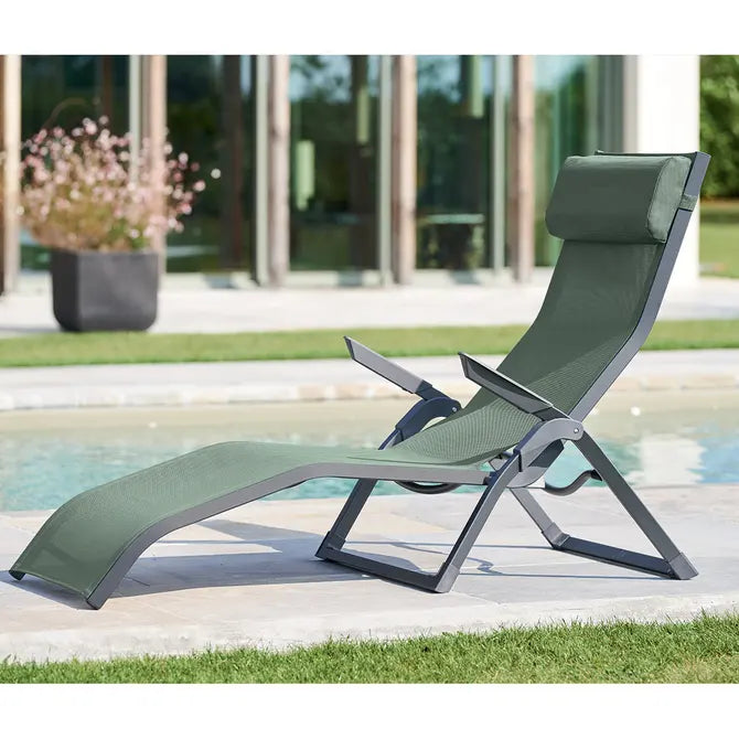 Сгъваем шезлонг Hesperide Decima, Алуминий