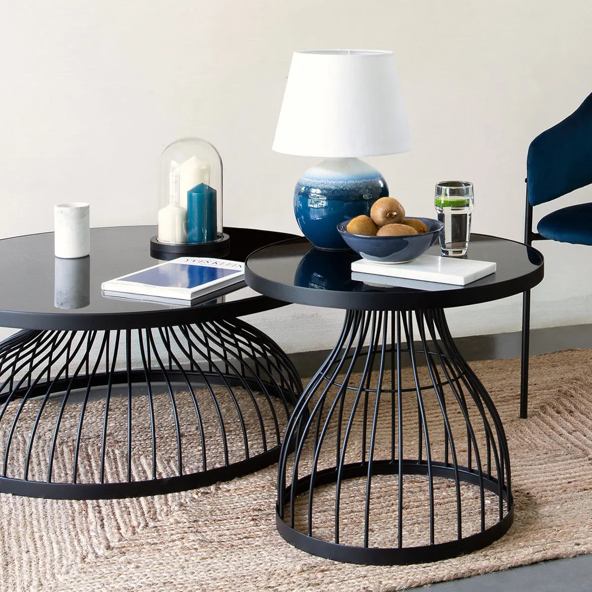 Masă de cafea Atmosphera Kushi, Negru