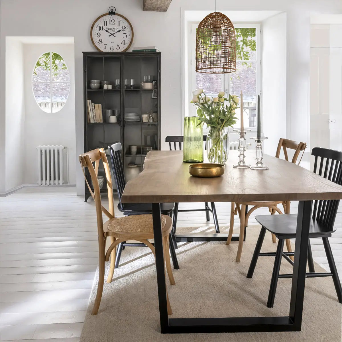 Scaun de masă Atmosphera Isak, stejar