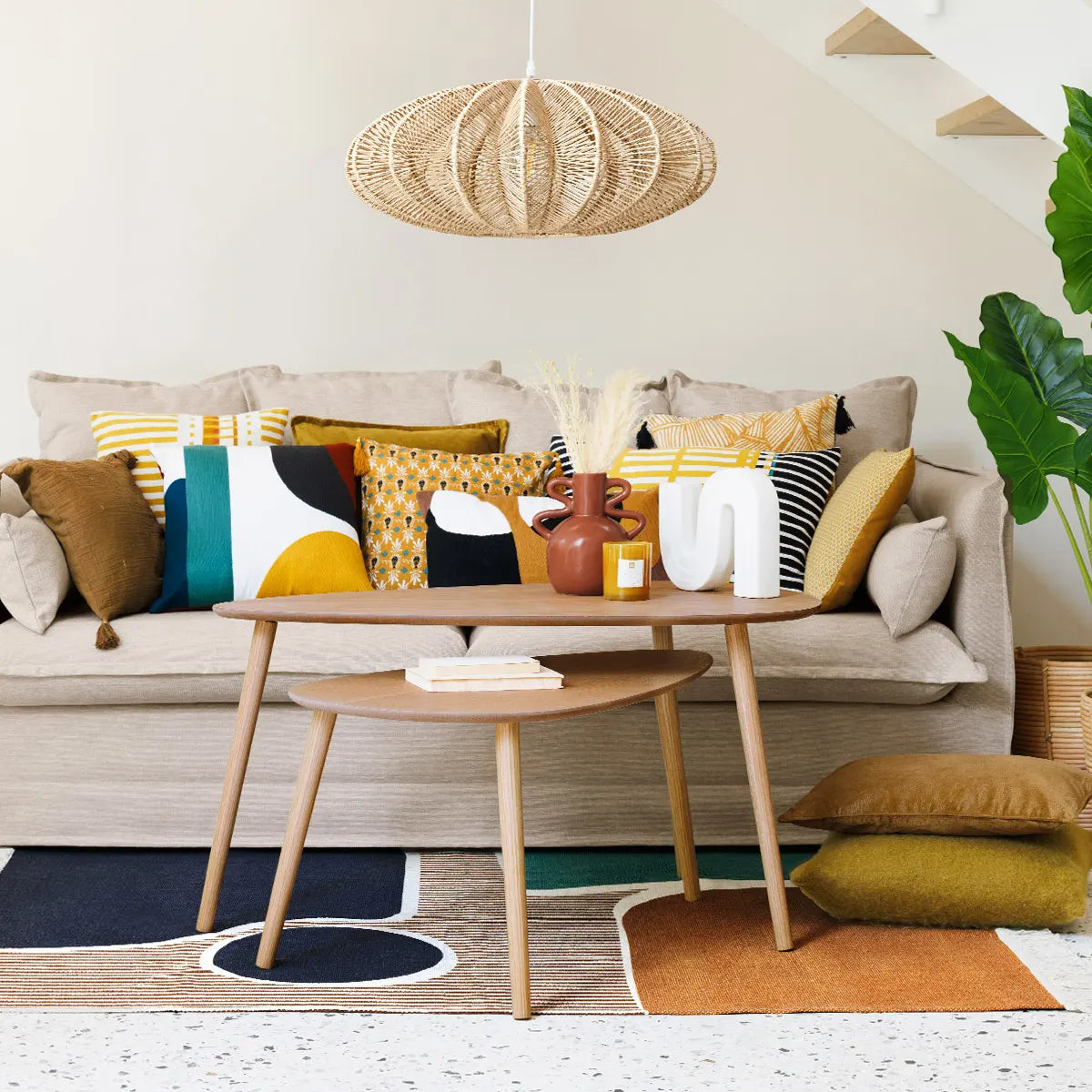 Lumânare parfumată Atmosphera Mael, Sticlă, 190 g