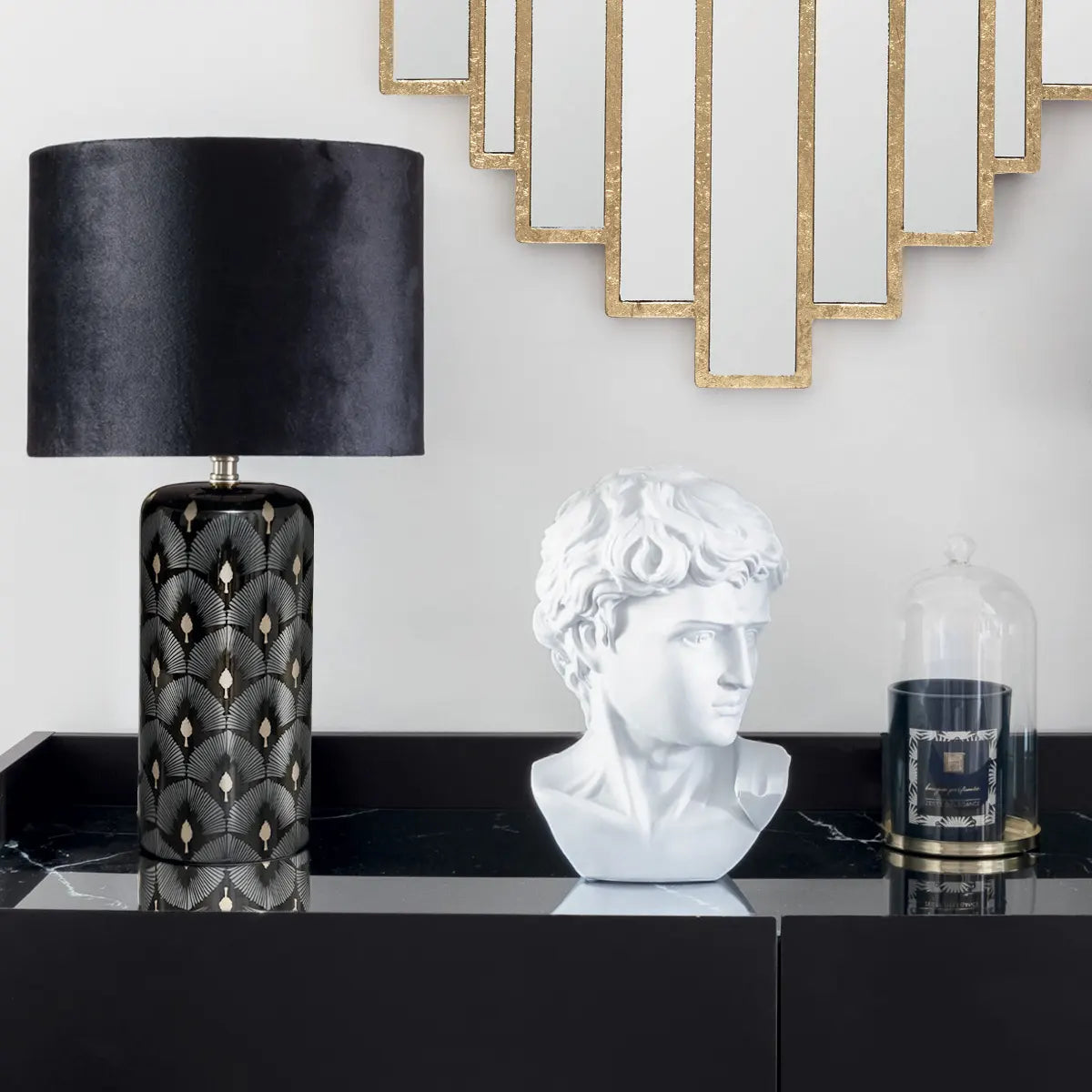 Figură decorativă David, rășină, 25 cm