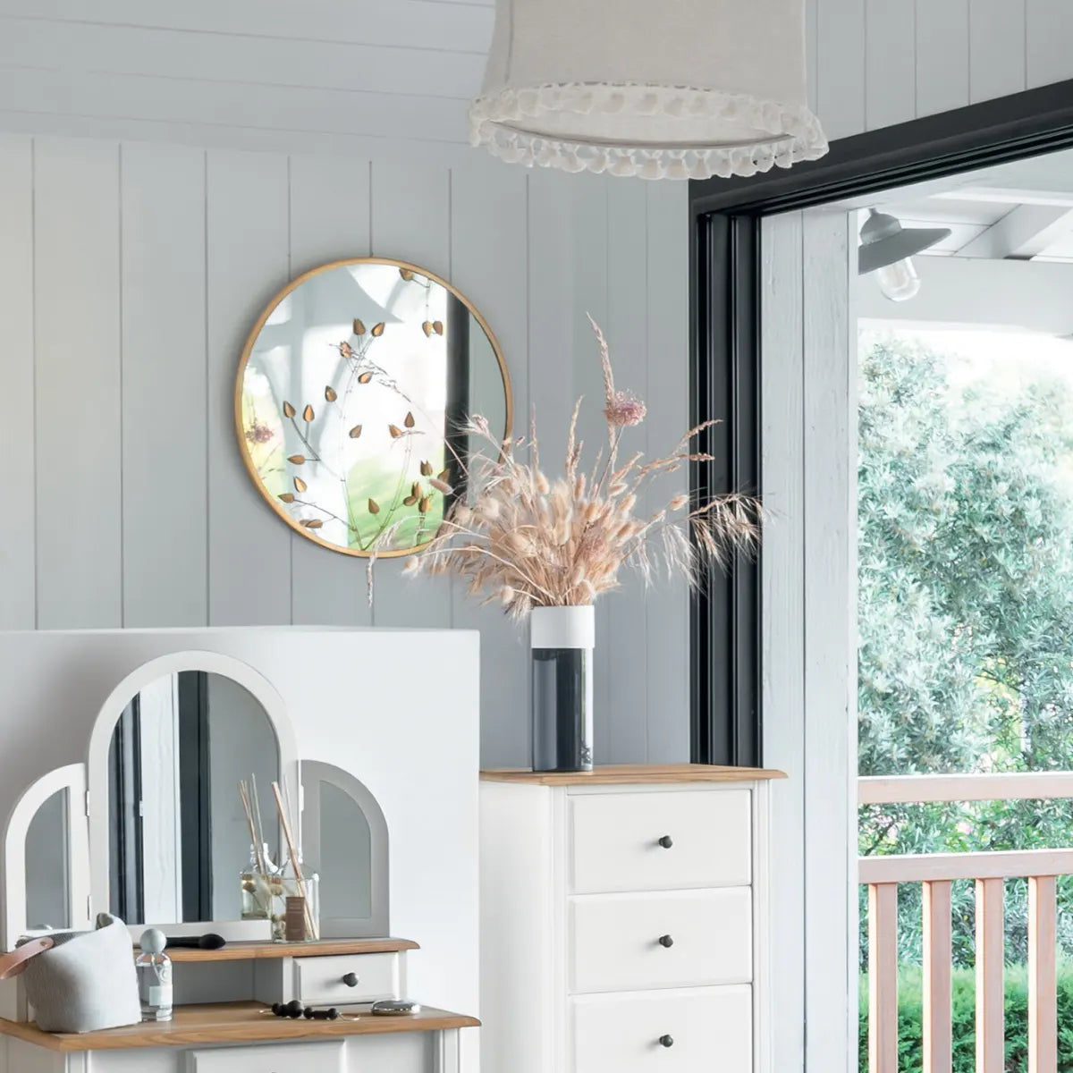 Oglindă Atmosphere Leaf, 58 cm