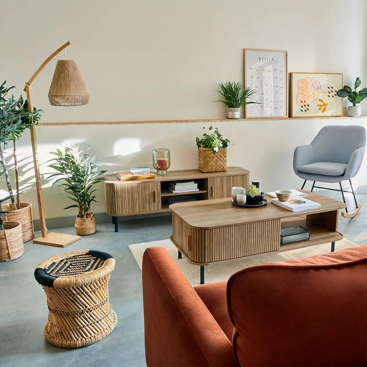 Dulap TV atmosfera Colva, 140x40x46 cm, MDF