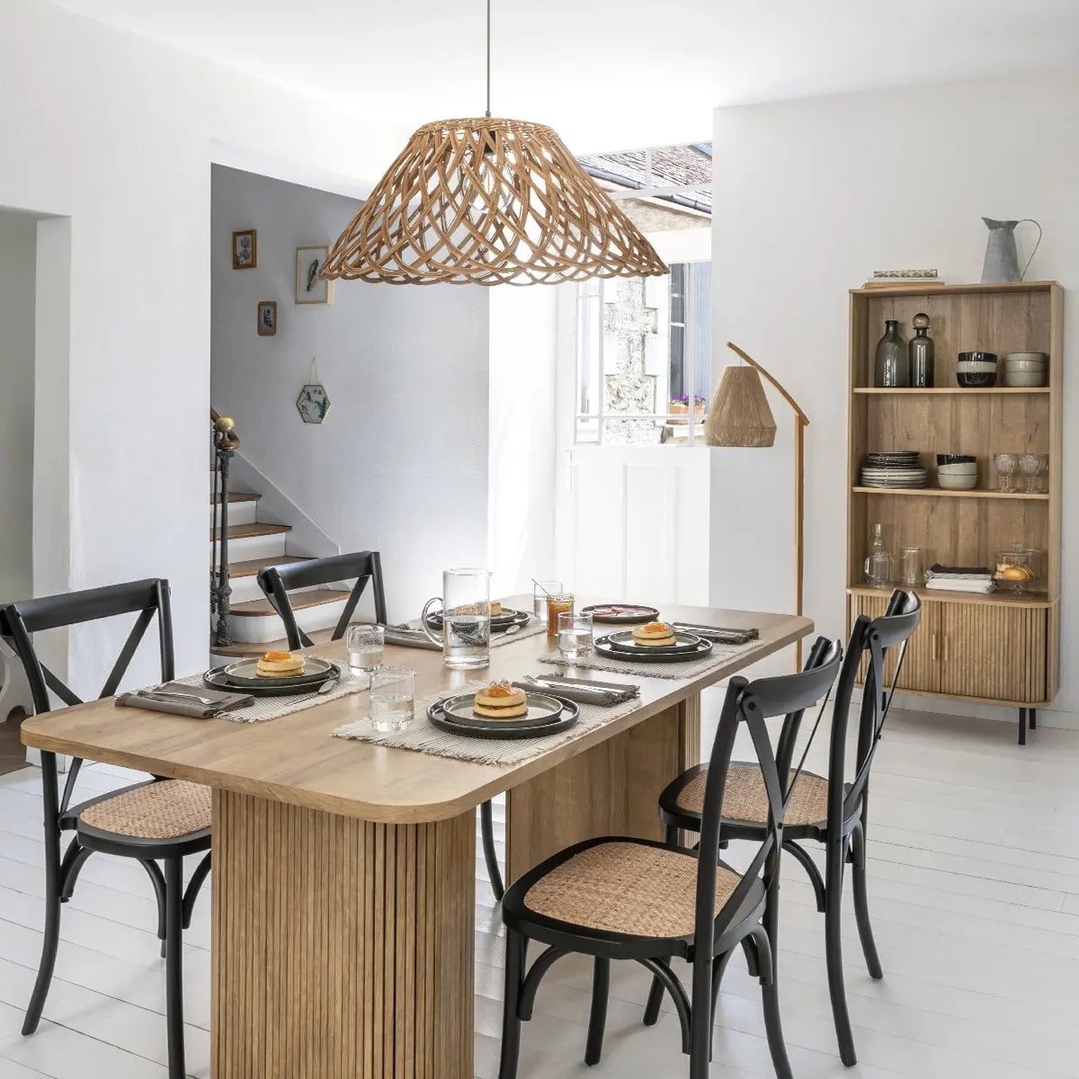 Bibliotecă Atmosphere Colva, 80x40x180 cm, MDF