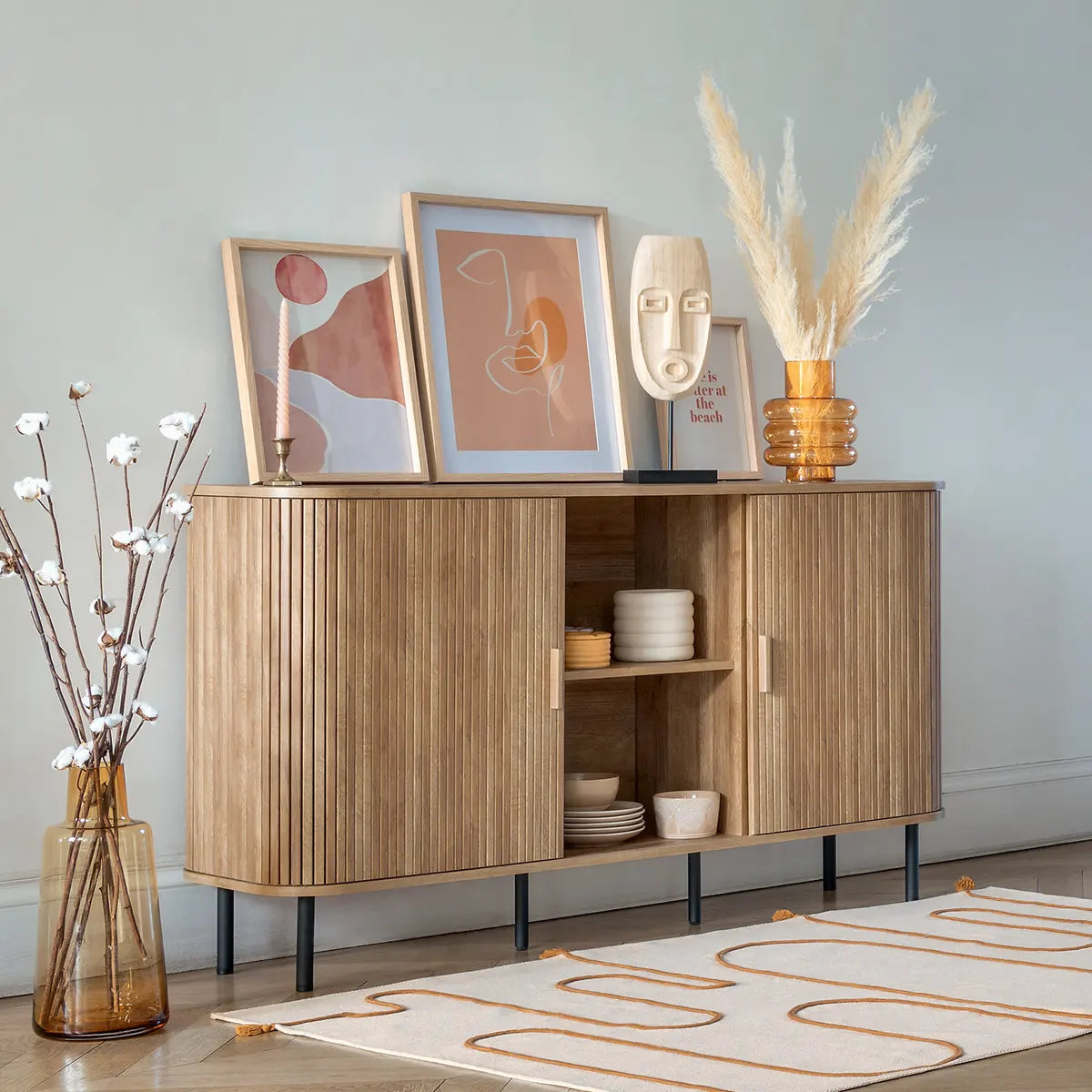 Ladă de depozitare Atmosphera Colva, 140x80 cm, MDF