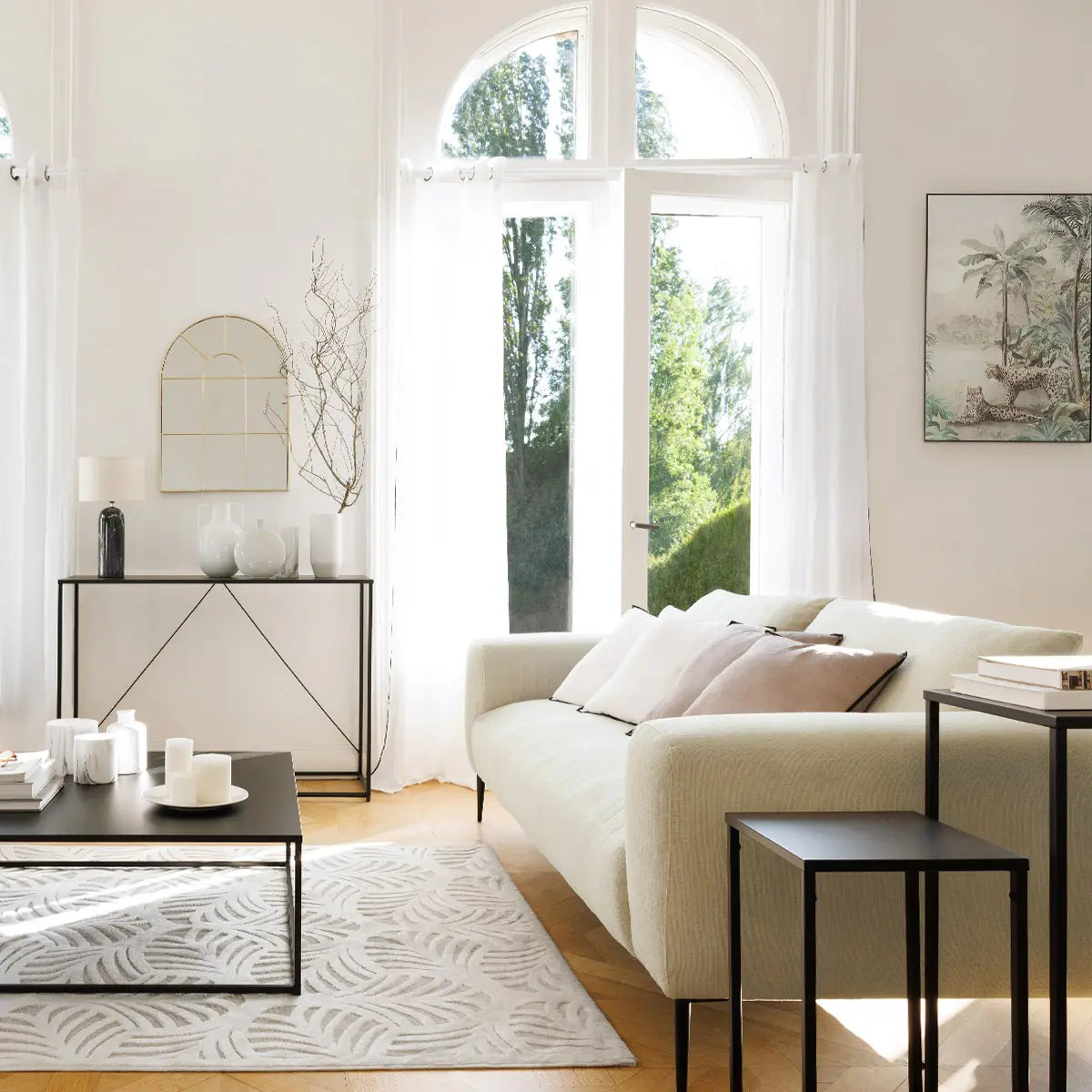 Canapea Atmosphera Moira cu două locuri, 220x97x86 cm