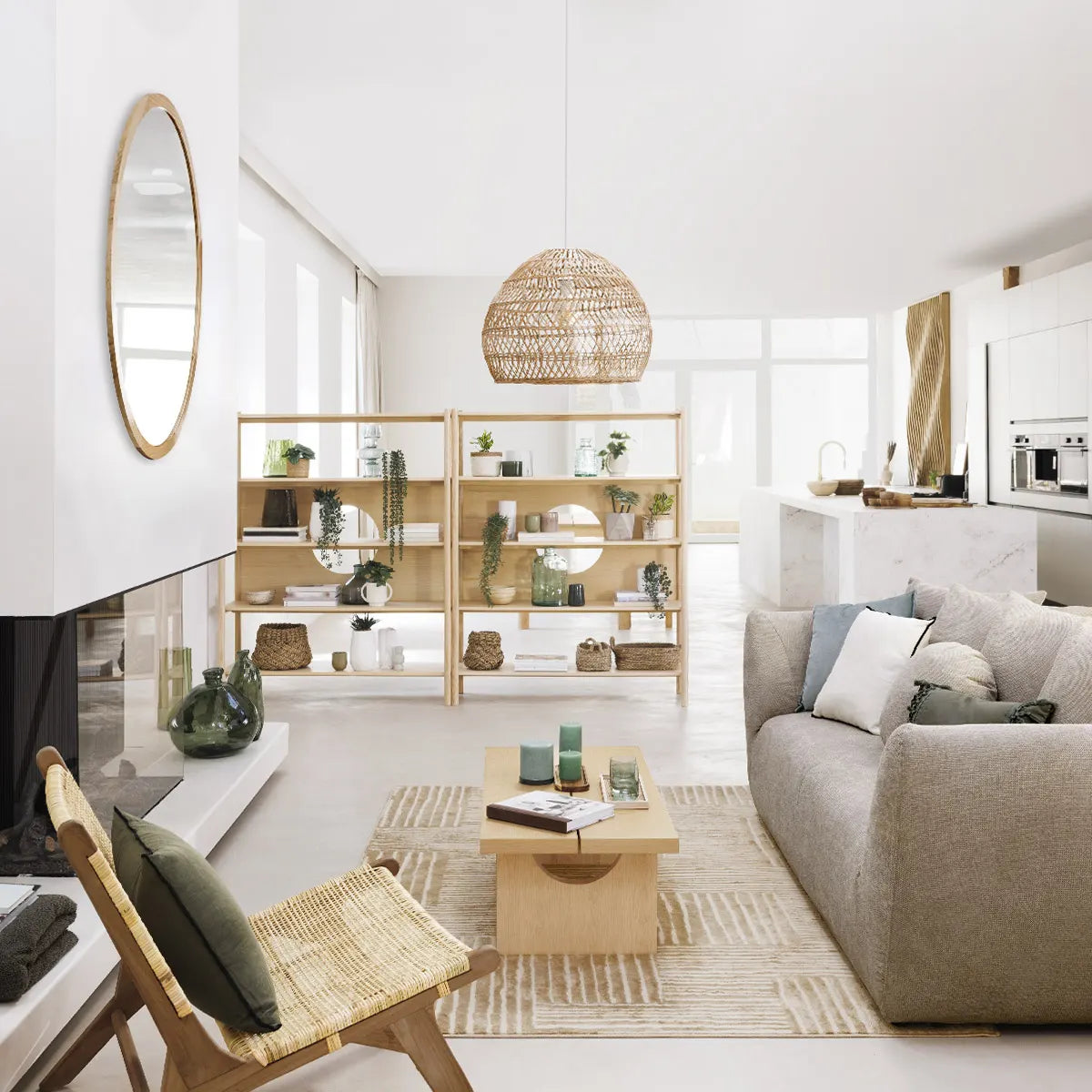 Pandantiv Atmosphere Joy, 58 cm, ratan