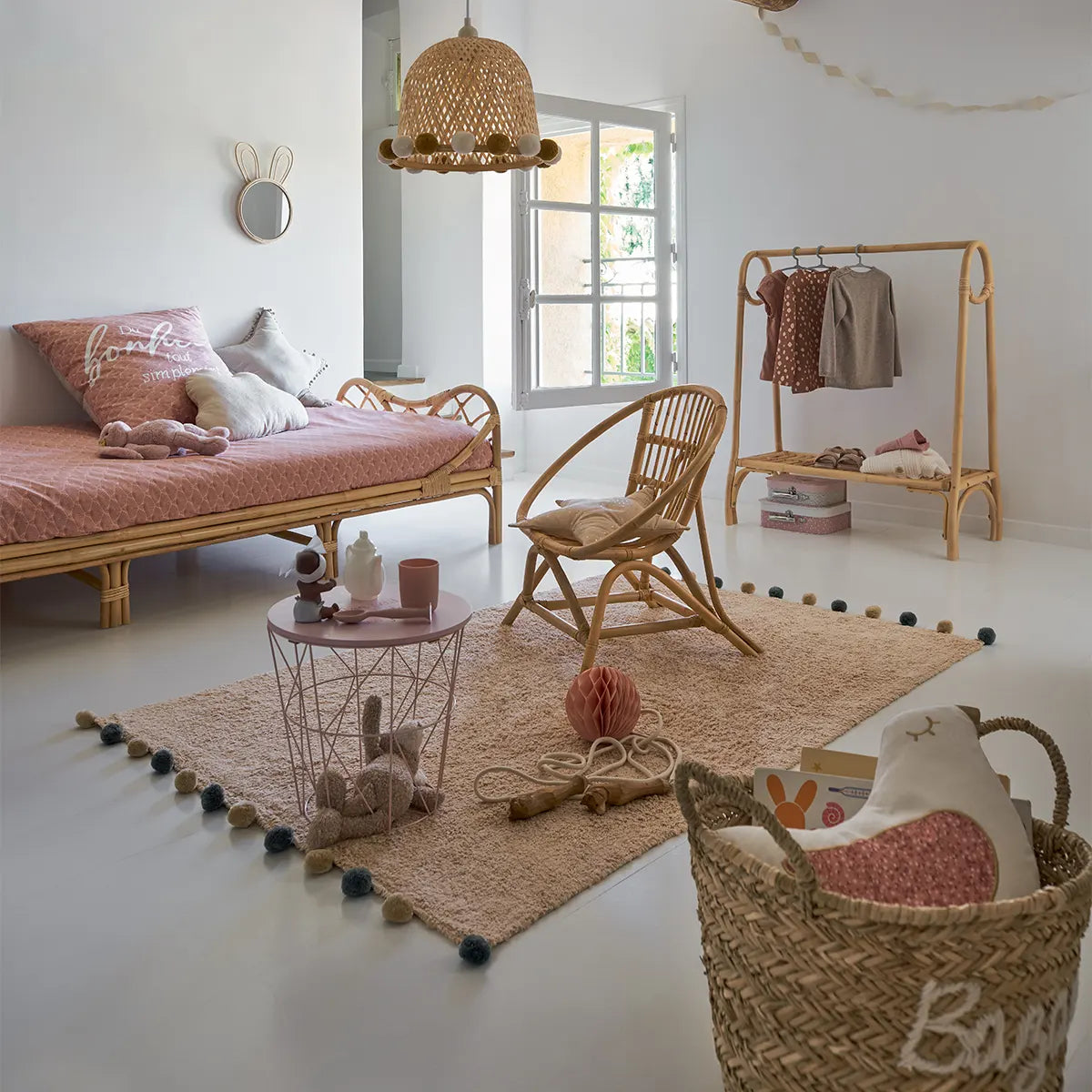 Scaun pentru copii Atmosphera Leo, Rattan