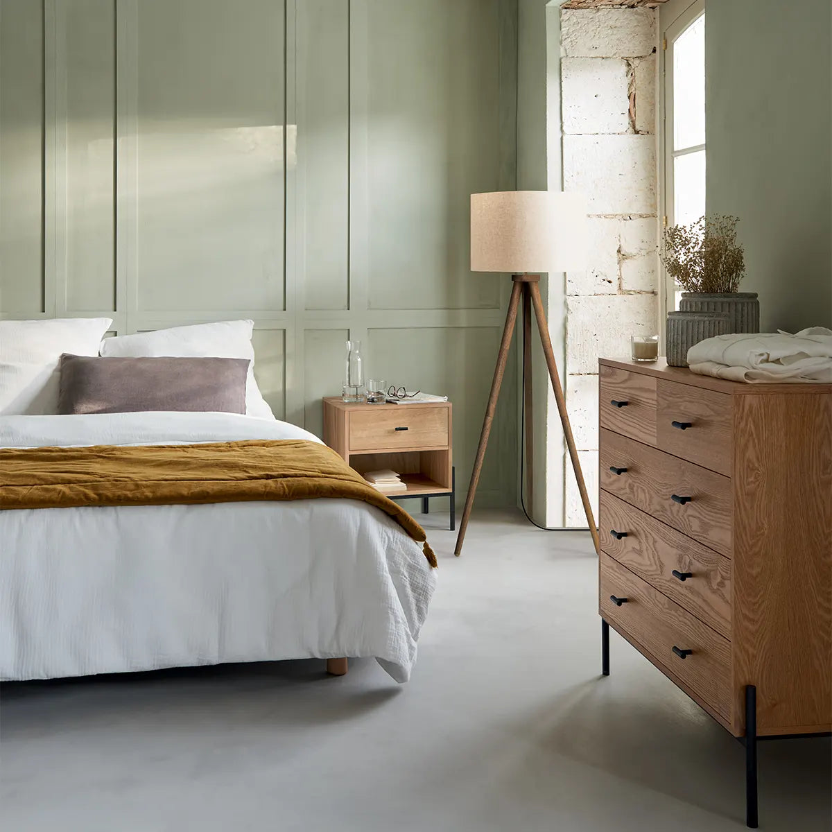 Lenjerie de pat Atmosphera Origines, Bumbac, 240x220 cm