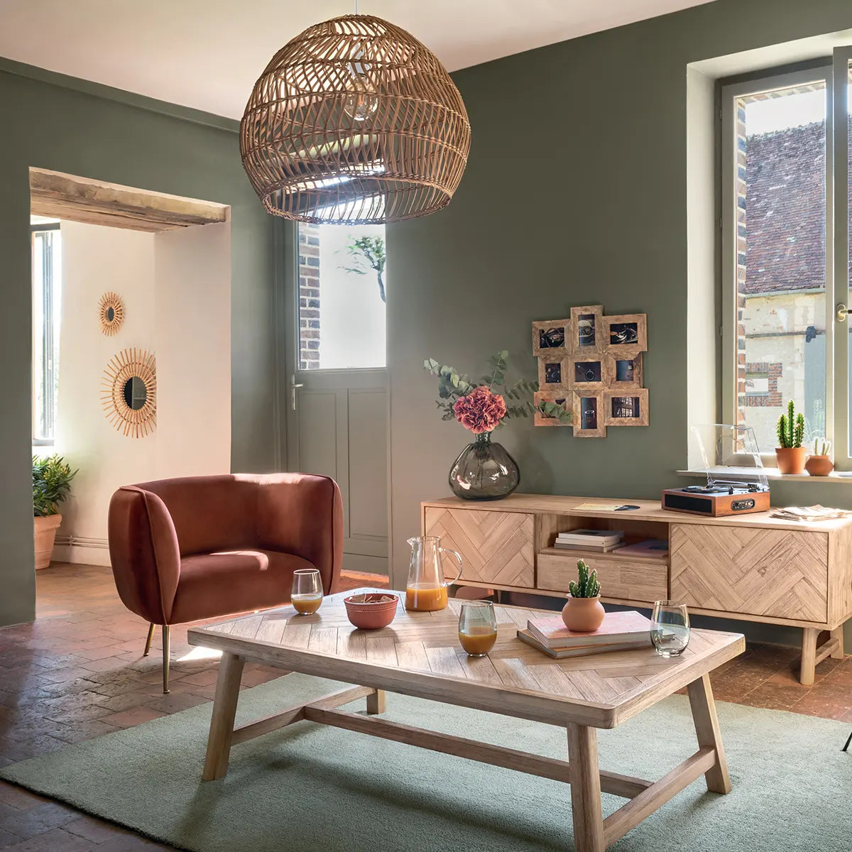 Cactus artificial de atmosferă Ali, 16,5 cm, diverse specii