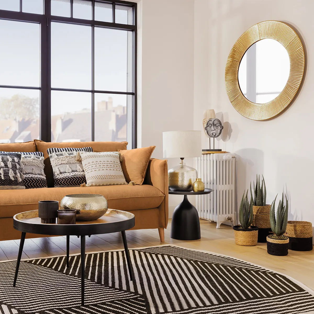 Oglindă atmosferă Milda, 90 cm