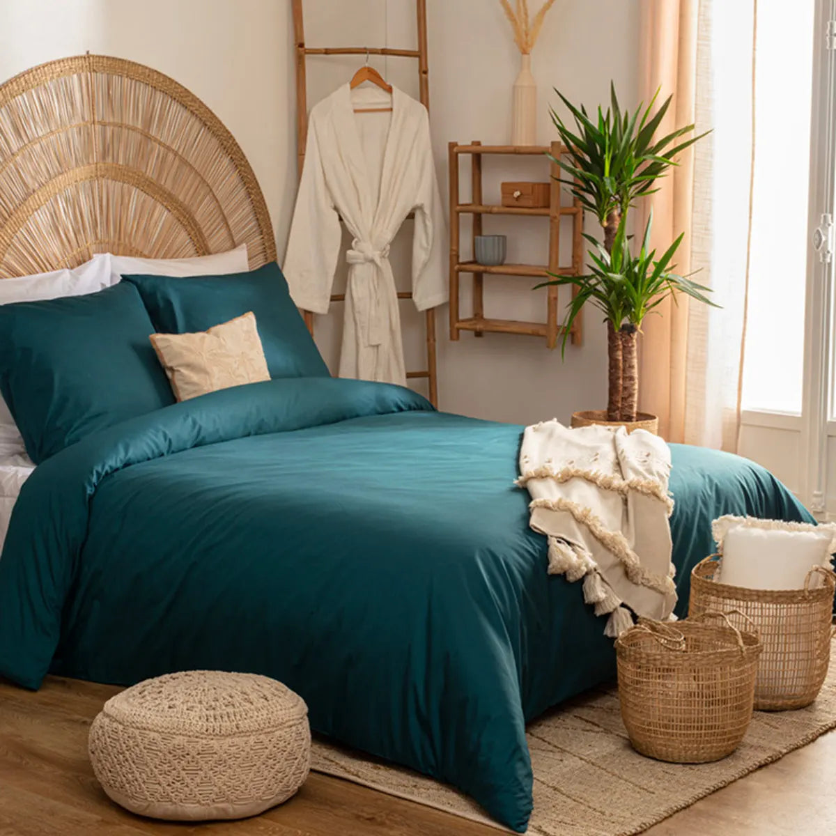 Lenjerie de pat Atmosphera Landiha, Bumbac, 240x220 cm