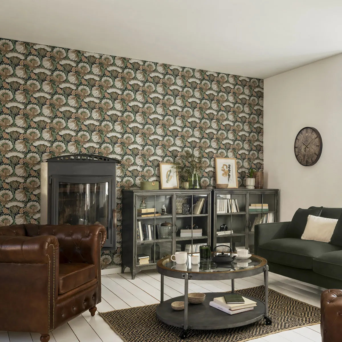 Ceas de perete Atmosphera Deyan, Mecanism, Ø50 cm, Plastic