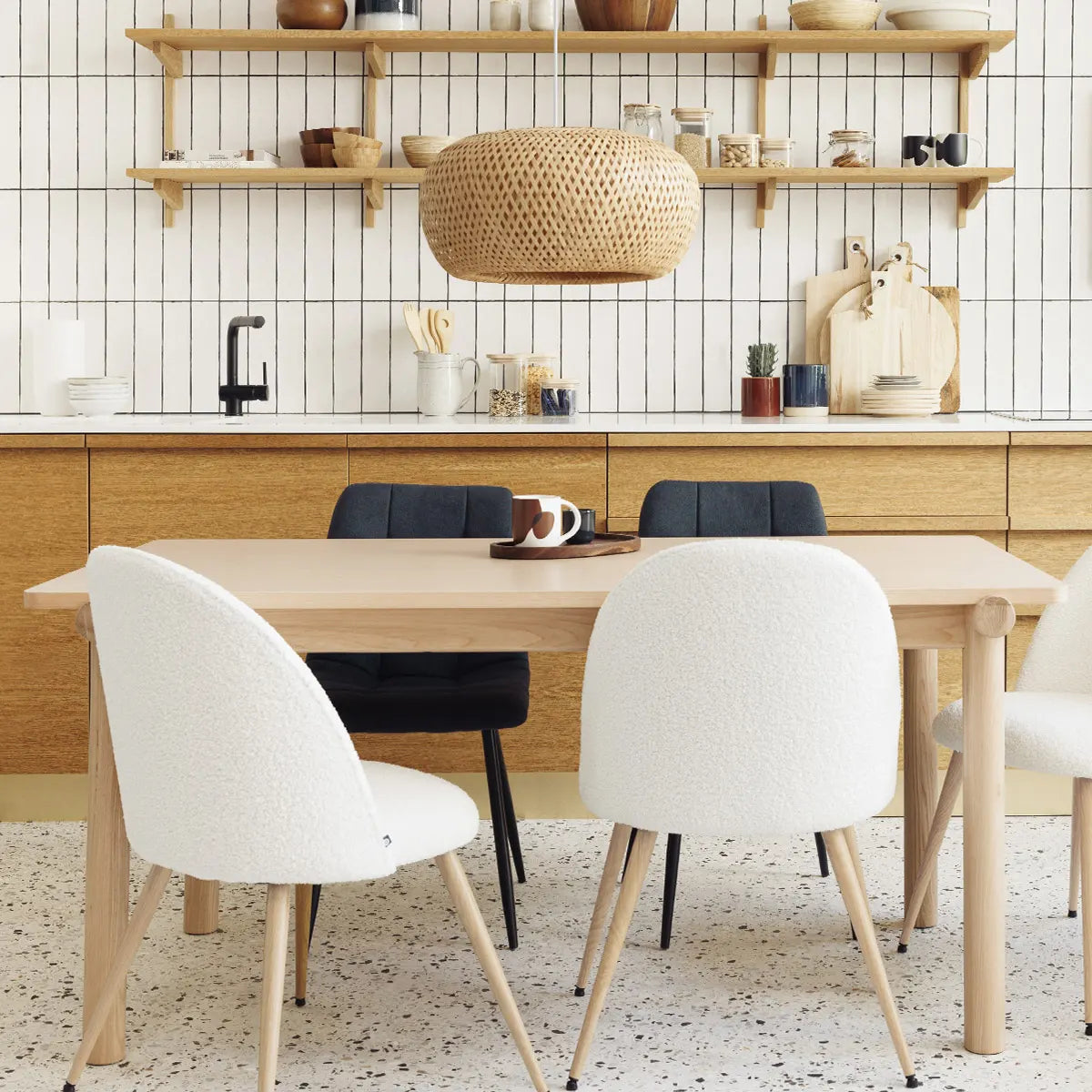 Masă de dining Arden, 160x85 cm