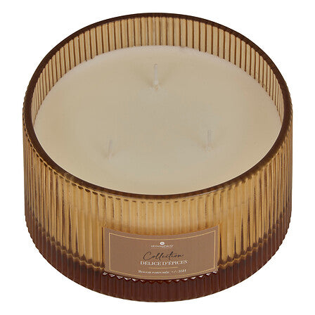 Lumânare parfumată Atmosphera Albie, 635 g, Borcan de sticlă