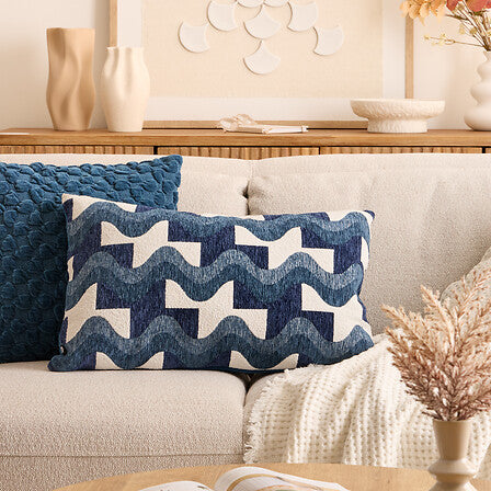 Pernă decorativă Atmosphera Jacquard Chenille, 38x58 cm