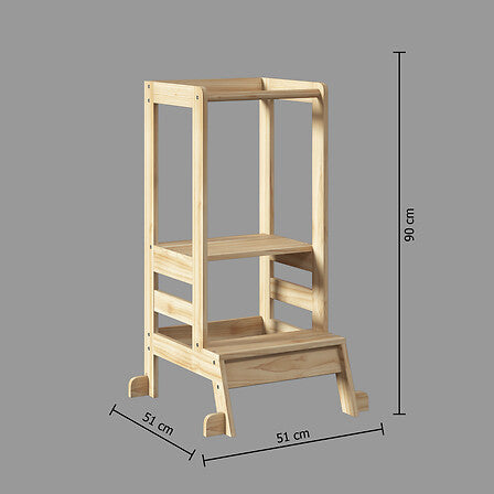 Turn de observație pentru copii cu atmosferă Montessori, Lea, Wood