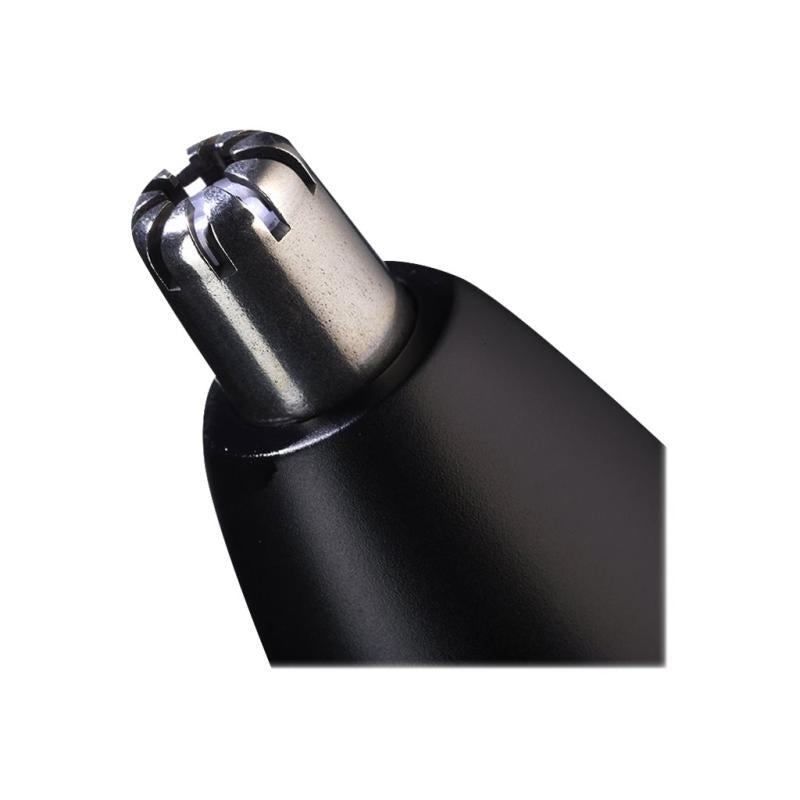 Aparat de tuns pentru nas/urechi BaByliss E650E, cap detașabil și lavabil, baterii, negru