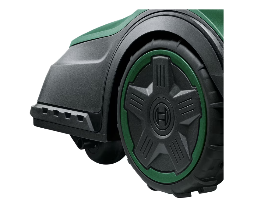 Mașină de tuns iarba robotizată Bosch, Indego S+ 500, 18 V, 500 m2, Verde/Negru