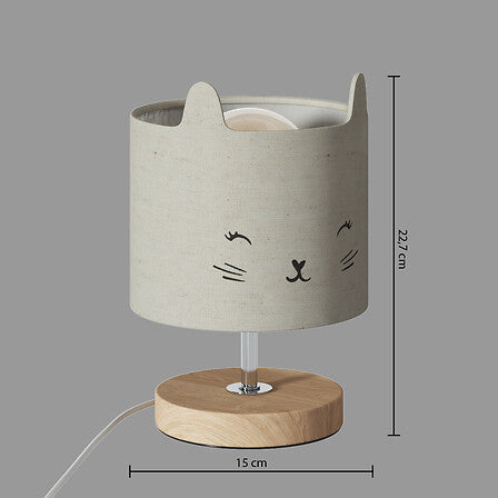 Lampă de noapte pentru copii Atmosphera Cat, 21 cm