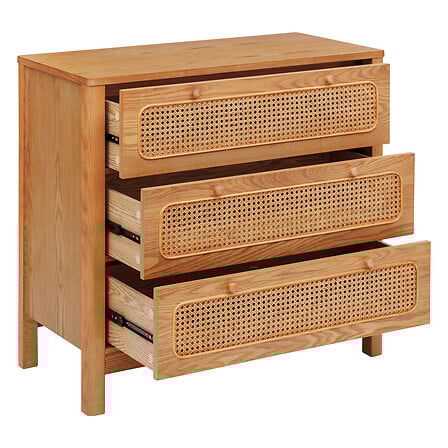 Comodă Atmosphera Tiria, 3 sertare, 90x45x85 cm, MDF