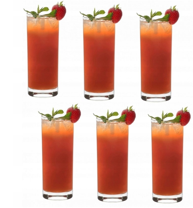 Set pahare suc LAV Liberty, 360 ml, 6 buc.