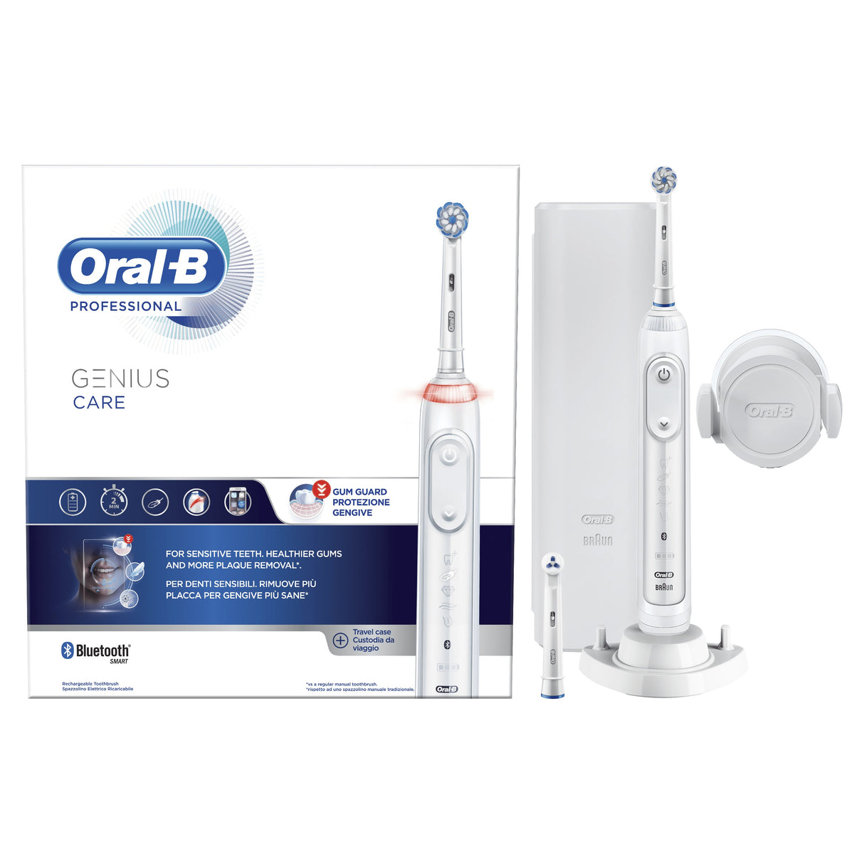 Periuță de dinți electrică Oral-B Genius Professional Care, albă