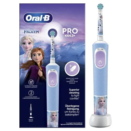 Periuță de dinți electrică pentru copii Oral-B Pro 103 Kids Frozen, Albastră