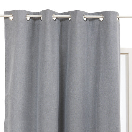 Total blackout curtain Darla 140 x 260 cm dark grey