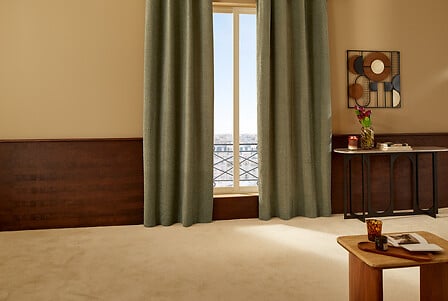 Chenille curtain Fran 140 x 260 cm khaki green