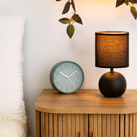 Lampă de noapte Atmosphere Timeo, 25 cm, ceramică