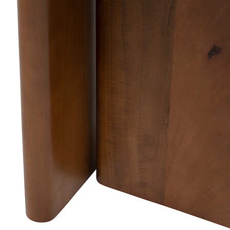 Masă de cafea Atmosphera Nanda, lemn de mango, marmură, Ø51 cm