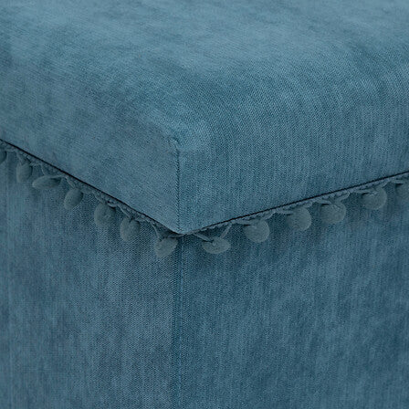 Puf cu atmosferă de depozitare Memo, pliabil, 40x39x38 cm