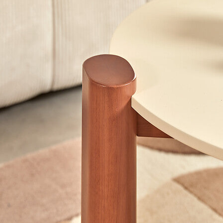 Masă de cafea Atmosphere Jilani, MDF, Ø85.5 cm