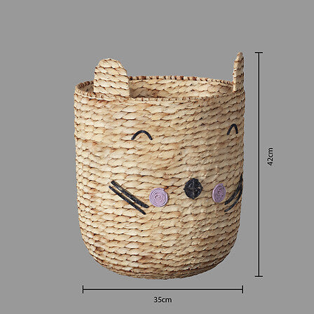 Coș de depozitare XL, 35 cm, Zambilă de apă