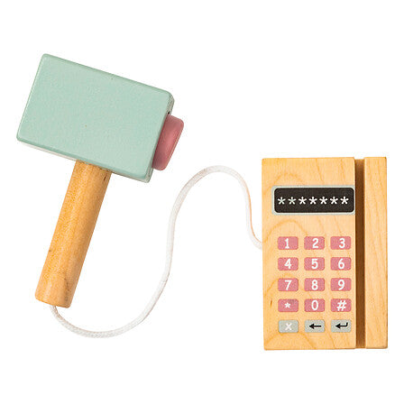 Atmosferă de magazin pentru copii din lemn Aksel, 60x99 cm, MDF, Verde