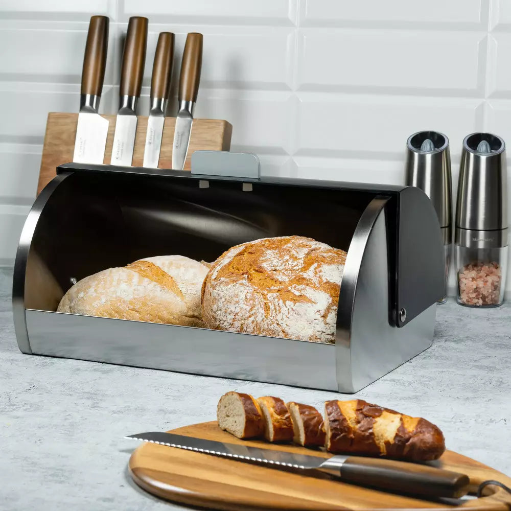 Cutie pentru pâine KingHoff 3208, inox