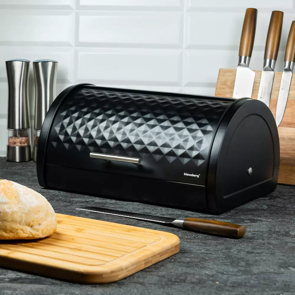 Cutie pentru pâine Klausberg, Metal, 38x28x19 cm