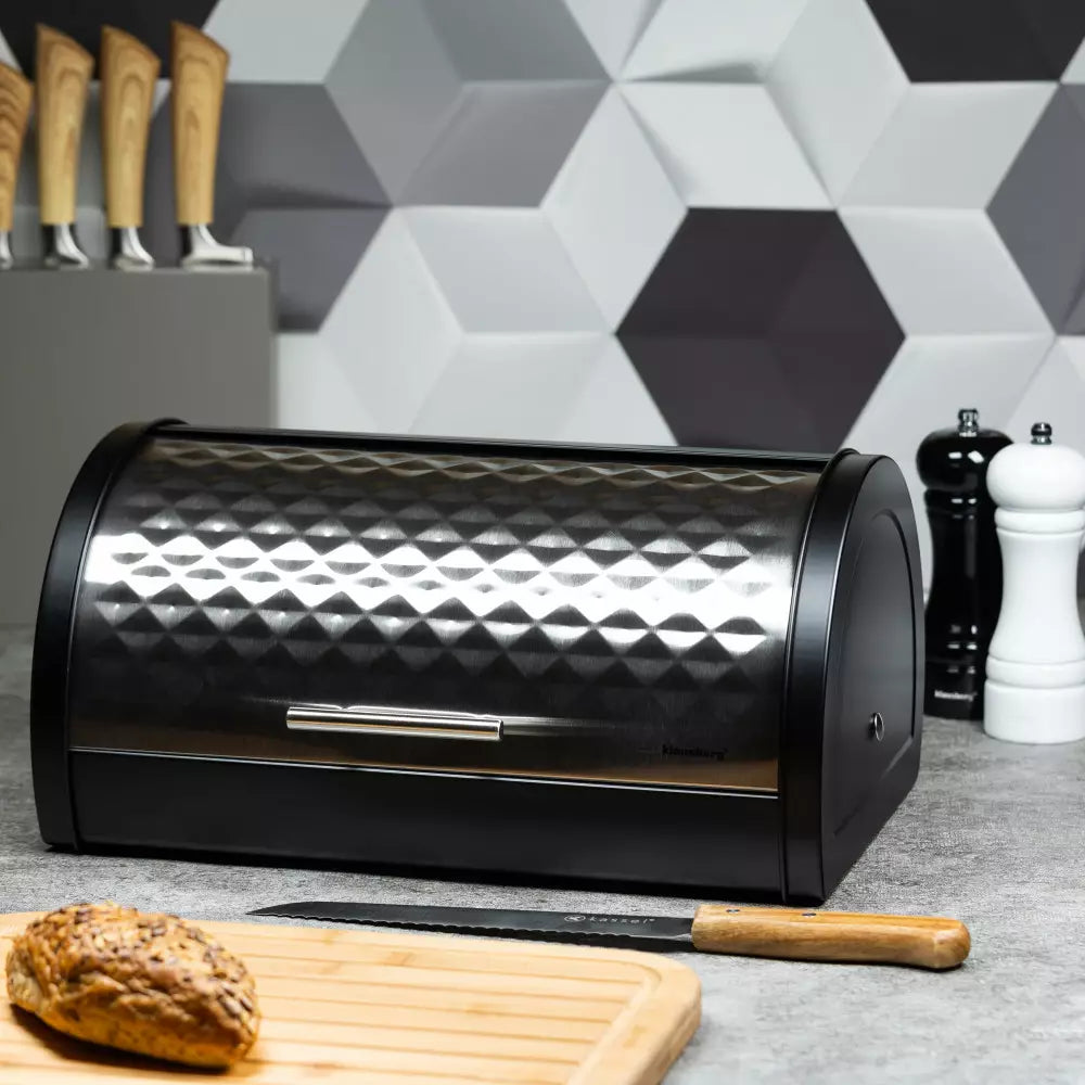 Cutie pentru pâine Klausberg, Metal, 38x28x19 cm