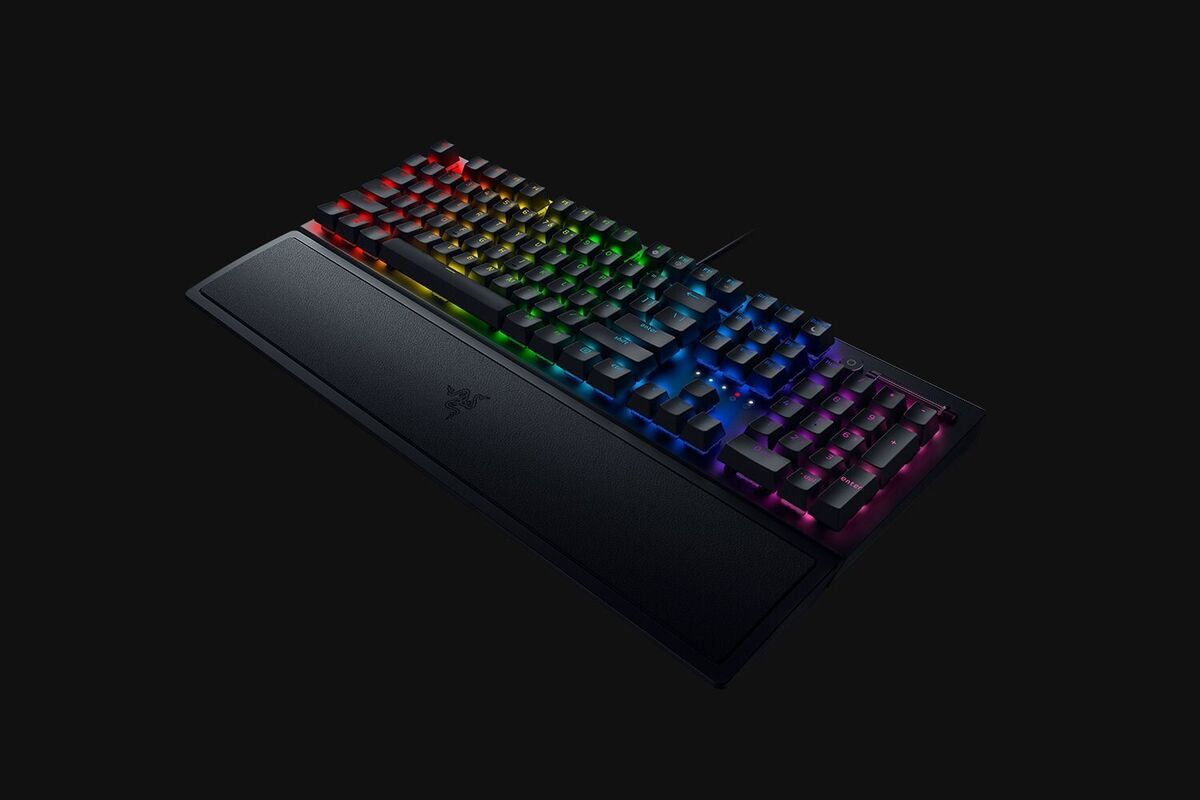 Tastatură de gaming Razer BlackWidow V3, switch-uri optice verzi, neagră
