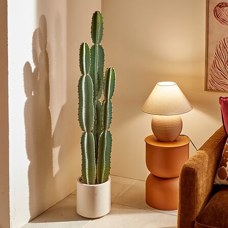 Plantă artificială Atmosphera Sien Cactus, 132 cm