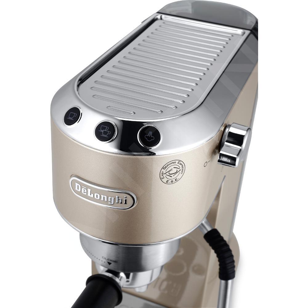 Aparat de cafea Delonghi Dedica Arte EC785BG, 1,1 L, 1300 W, 15 bar, Bej