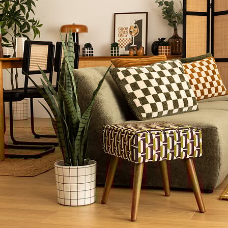 Scaun Atmosphera Chiara, Chenille, 38x38x40 cm