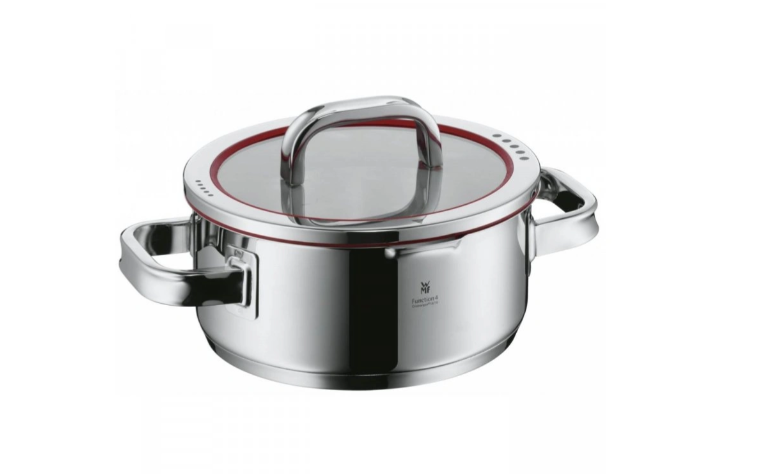 Set de cratițe WMF cu capac, inox, 9 piese