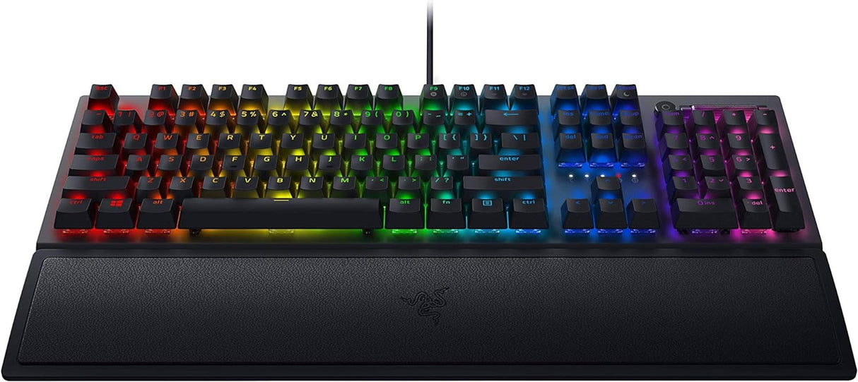 Tastatură de gaming Razer BlackWidow V3 TKL, switch-uri optice galbene, neagră