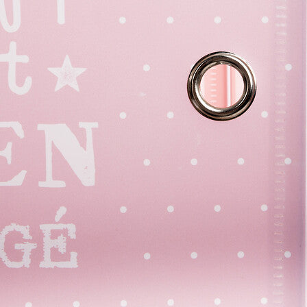 Dulap de depozitare pentru copii Atmosphera, roz, 7 compartimente, 110 cm