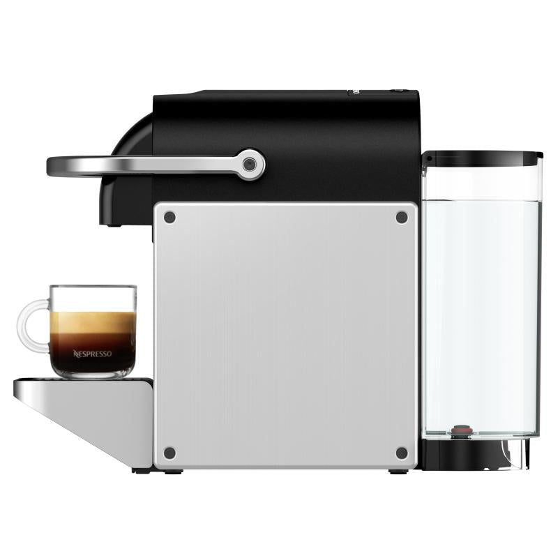Espressor Nespresso De'Longhi Pixie EN127.S, 19 bar, încălzire 25 sec., rezervor 0,7 l, argintiu