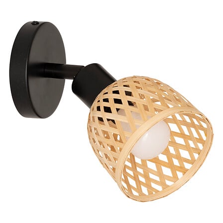 Lampă Atmosphere Lio, 10 cm, Metal, Bambus