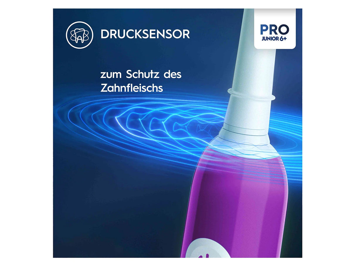 Periuță de dinți electrică, Oral-B, Pro1 JUNIOR 6+, 742891, Roz